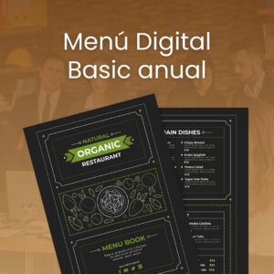 Menú Digital Basic Anual