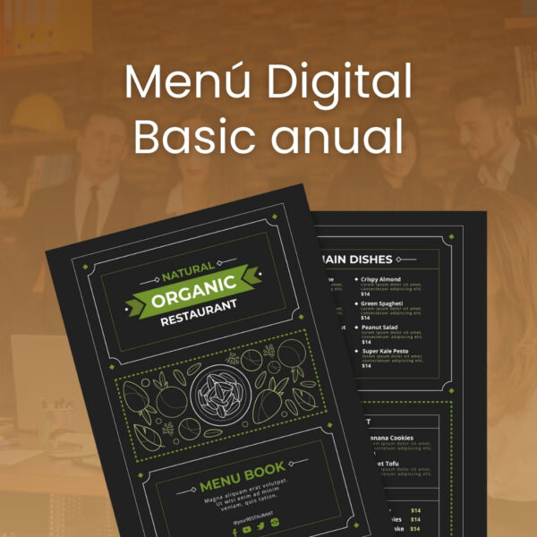 Menú Digital Basic Anual